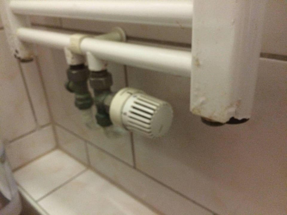 Badheizkörper, verrostet Hotel Residence am Hauptbahnhof