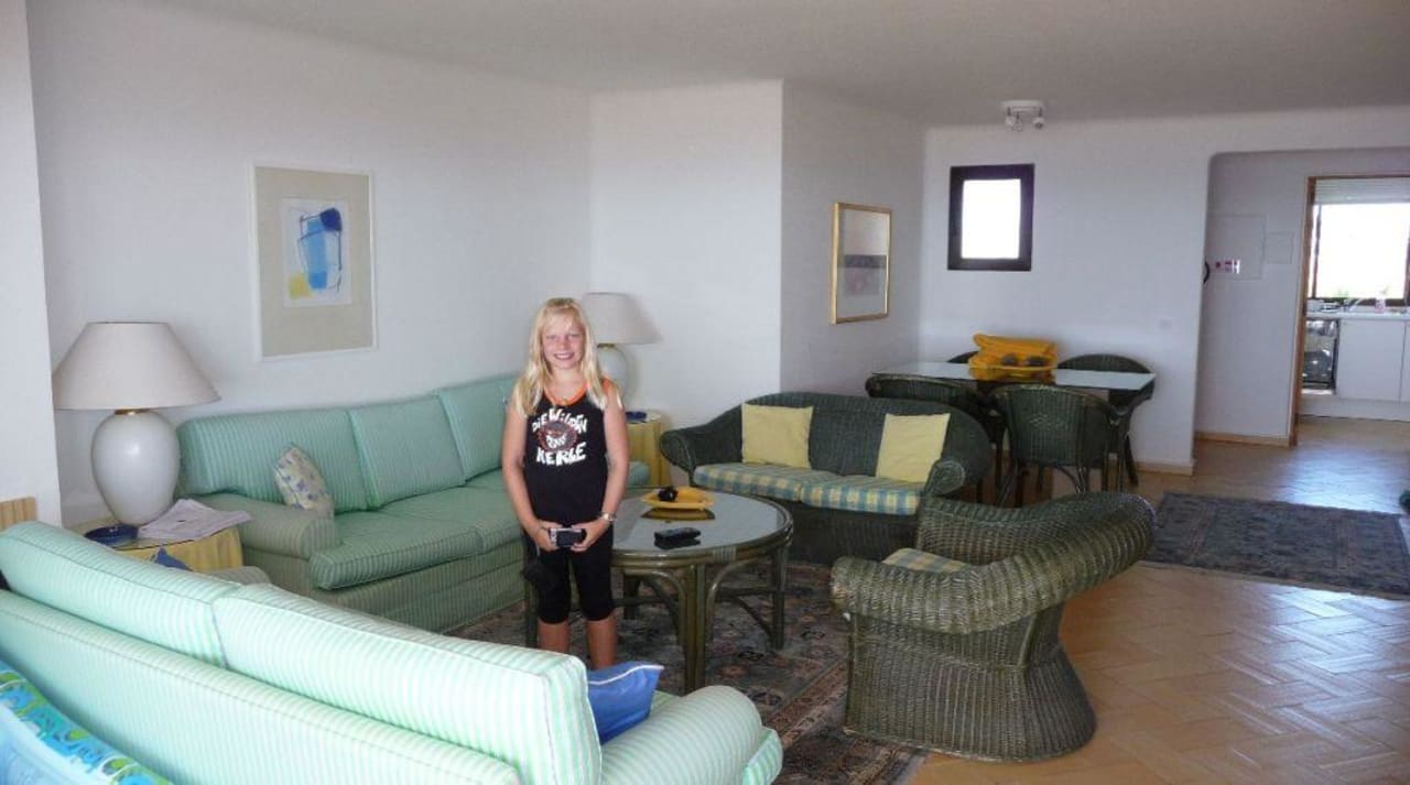 Großzügiger Wohnbereich im Appartement Apartments Buganvilia