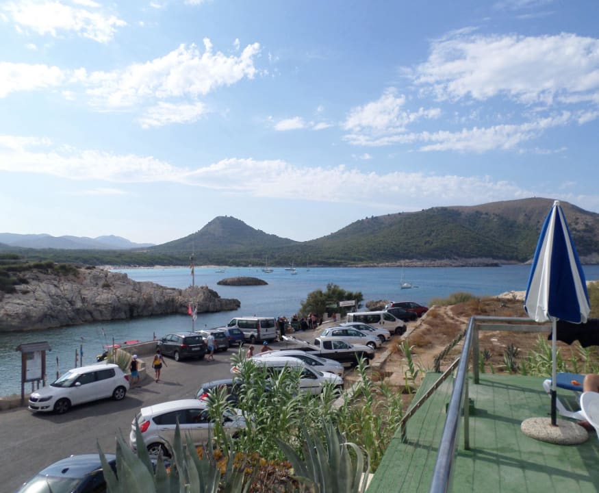 Blick vom Pool auf den Strand THB Cala Lliteras