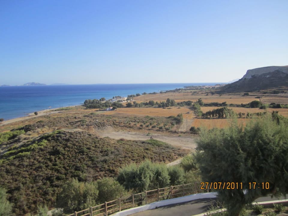 Schöner Ausblick vom Zimmer Lagas Aegean Village