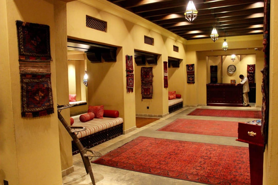 Tolle Lobby  Hotel Bab Al Shams Desert Resort & Spa