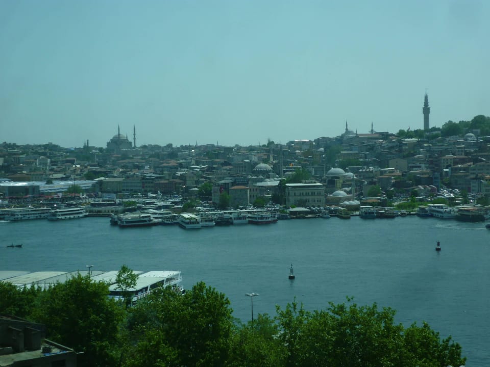 Ausblick Dachterrasse  Istanbul Golden City Hotel
