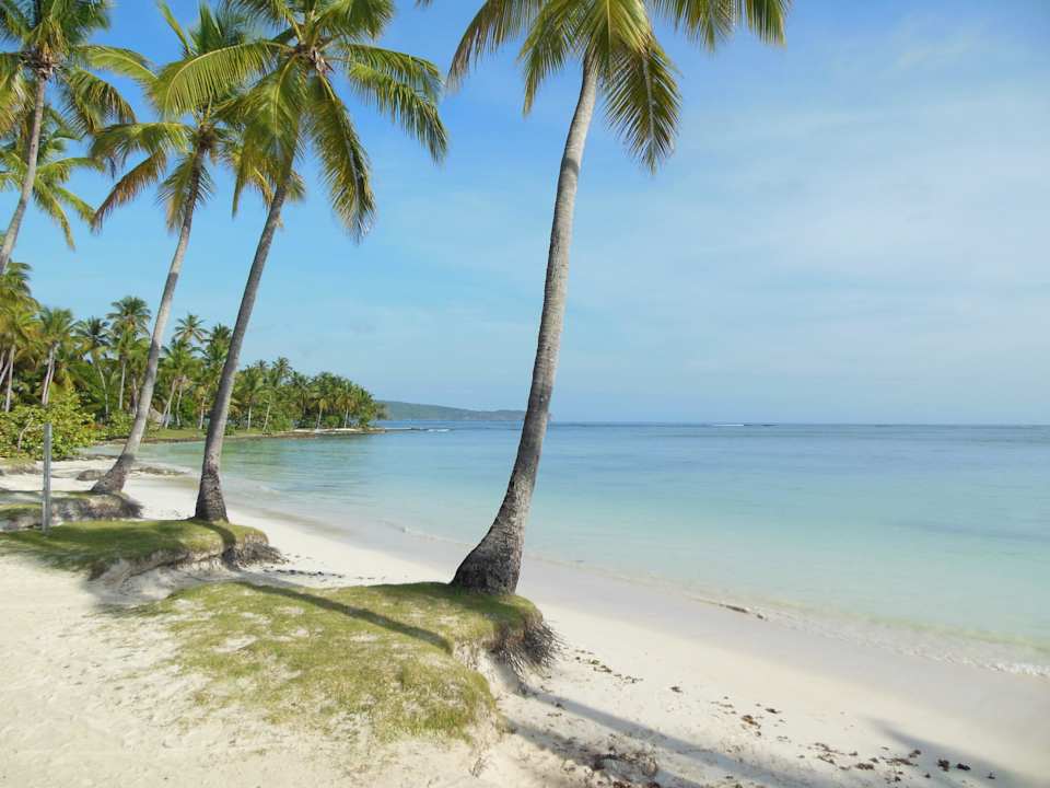 Der traumhafte Strand Wyndham Alltra Samana