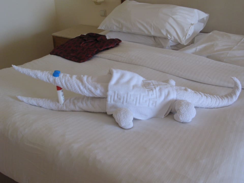 Wieder ein Handtuchkunstwerk Continental Hotel Hurghada