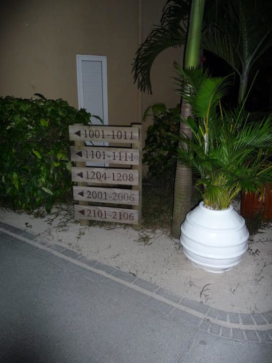 Zimmerwegweiser Veranda Pointe aux Biches Hotel