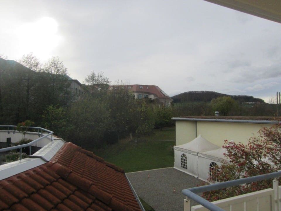 Ausblick aus meinem Zimmer Seminaris Hotel Bad Boll
