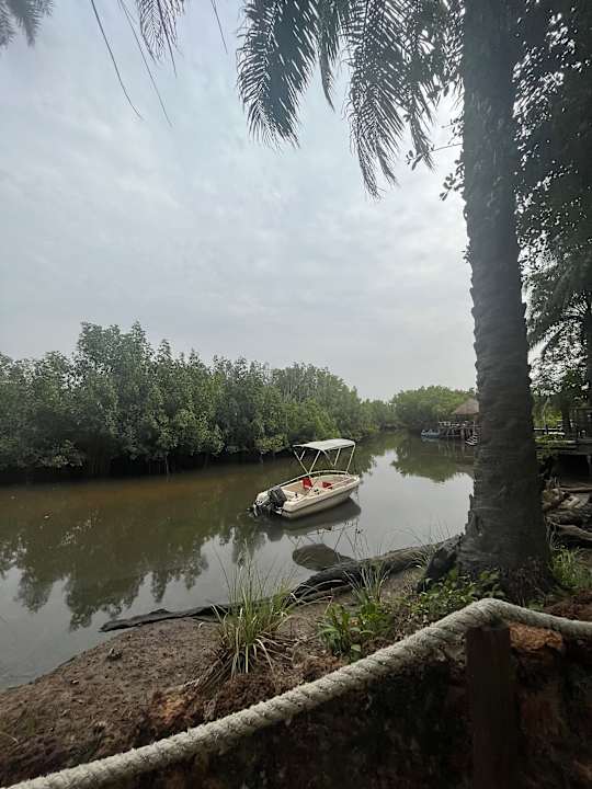 Gartenanlage AbCa's Creek Lodge