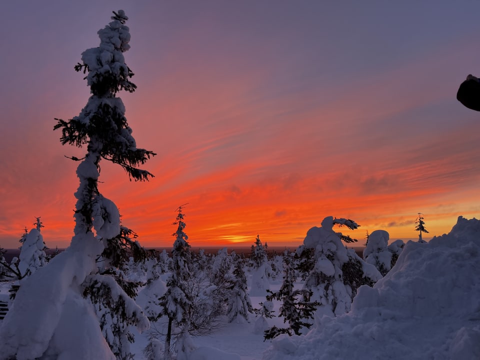 Ausblick Hotel Iso Syöte