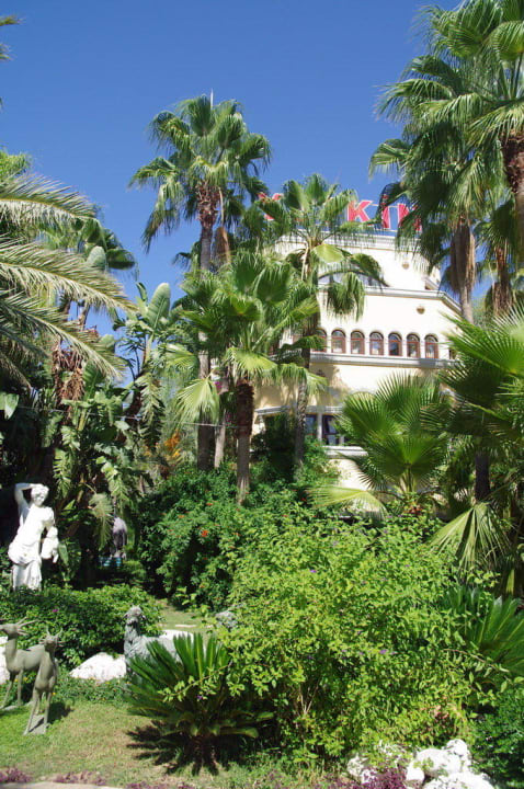 Blick auf das Hauptgebäude Hotel Yetkin