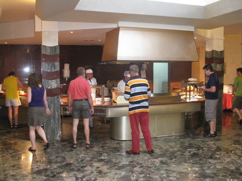 Livecooking Bereich ÜF/HP-Restaurant Abora Catarina by Lopesan Hotels
