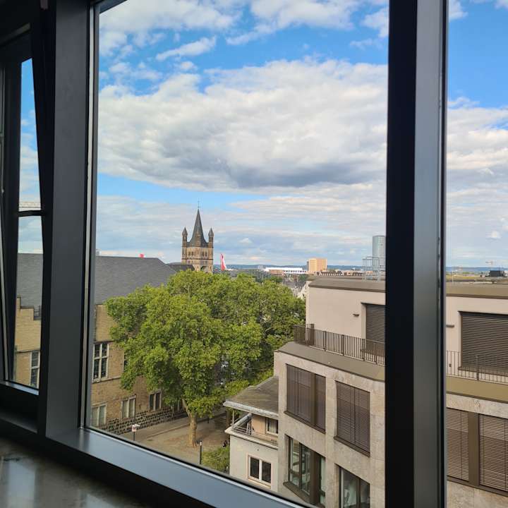 Ausblick Dorint Hotel am Heumarkt Köln