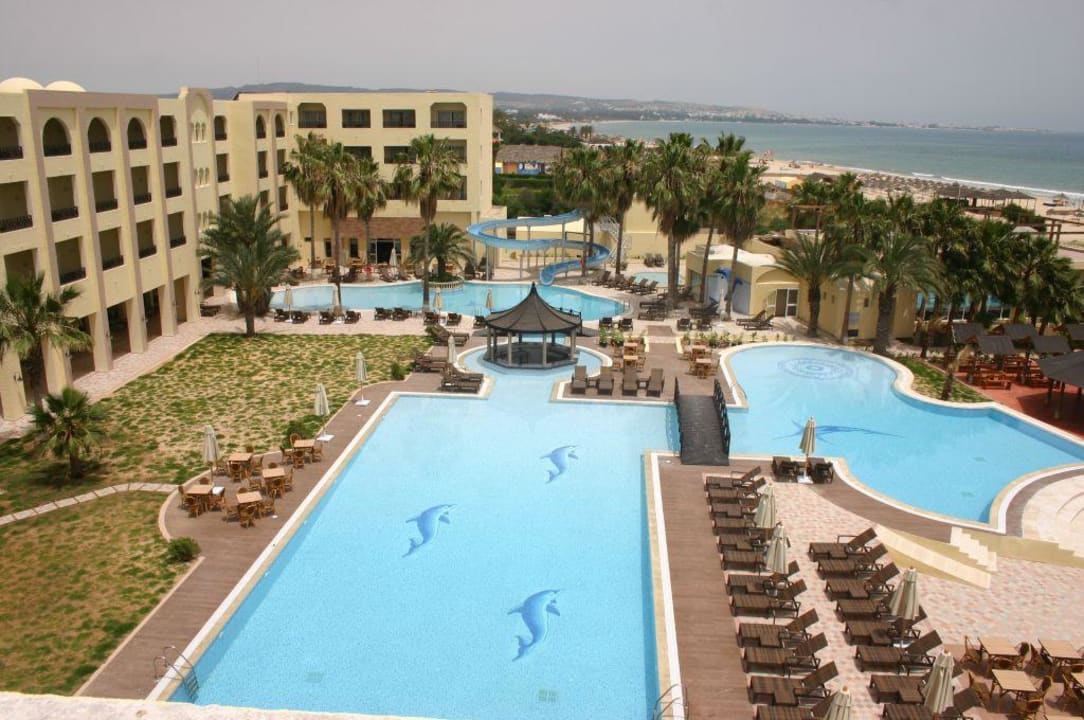 Poolbereich Hotel Paradis Palace