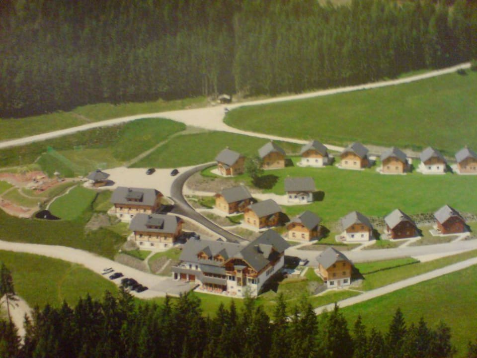 Reiteralm von oben Almdorf Reiteralm & Almhotel Edelweiss