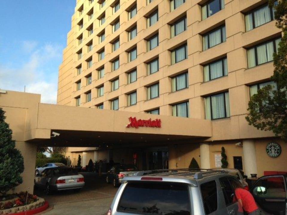 Vorfahrt Hotel Marriott San Francisco Airport Waterfront