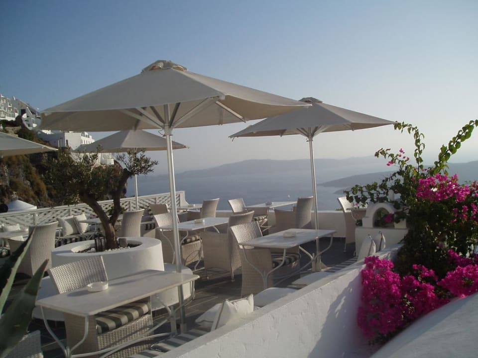 Frühstücksterrasse Hotel Agali Houses