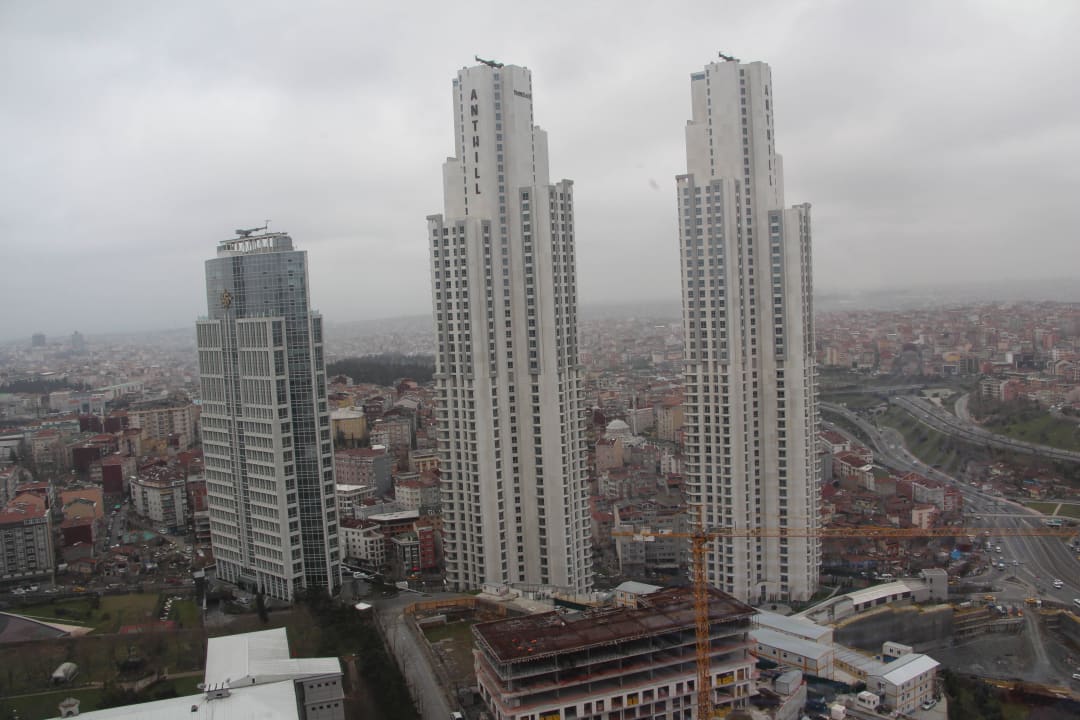  Sicht aus Zimmer Hilton Istanbul Bomonti Hotel & Conference Center