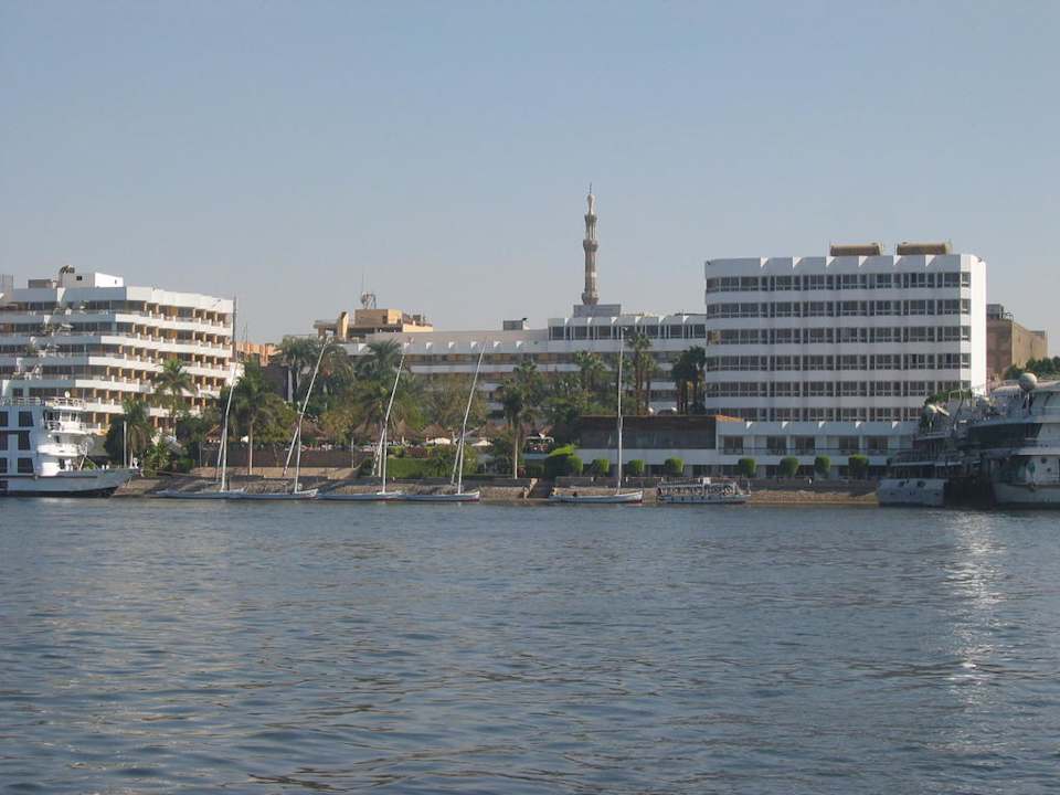 L'hôtel vu du Nil Pyramisa Hotel Luxor