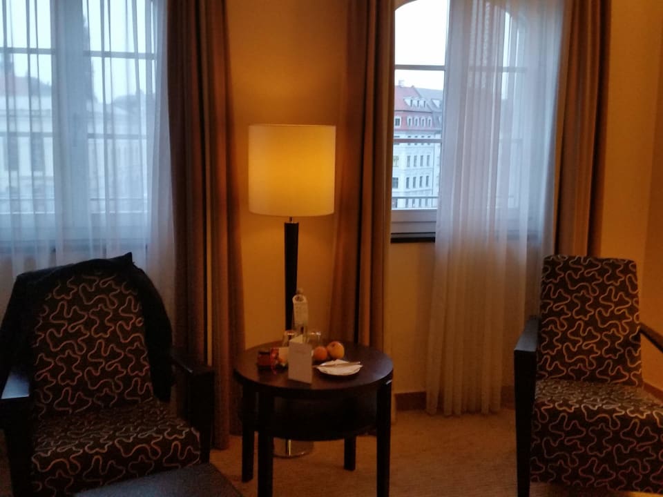 Aufenthaltsbereich Steigenberger Hotel de Saxe