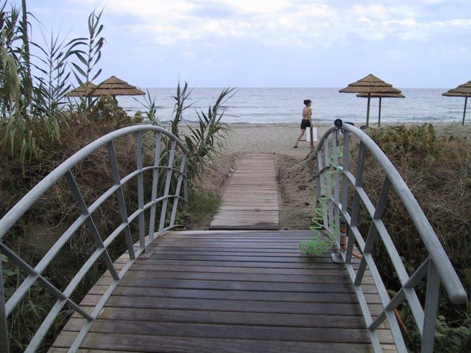 Zugang zum Strand Résidence Sognu Di Rena
