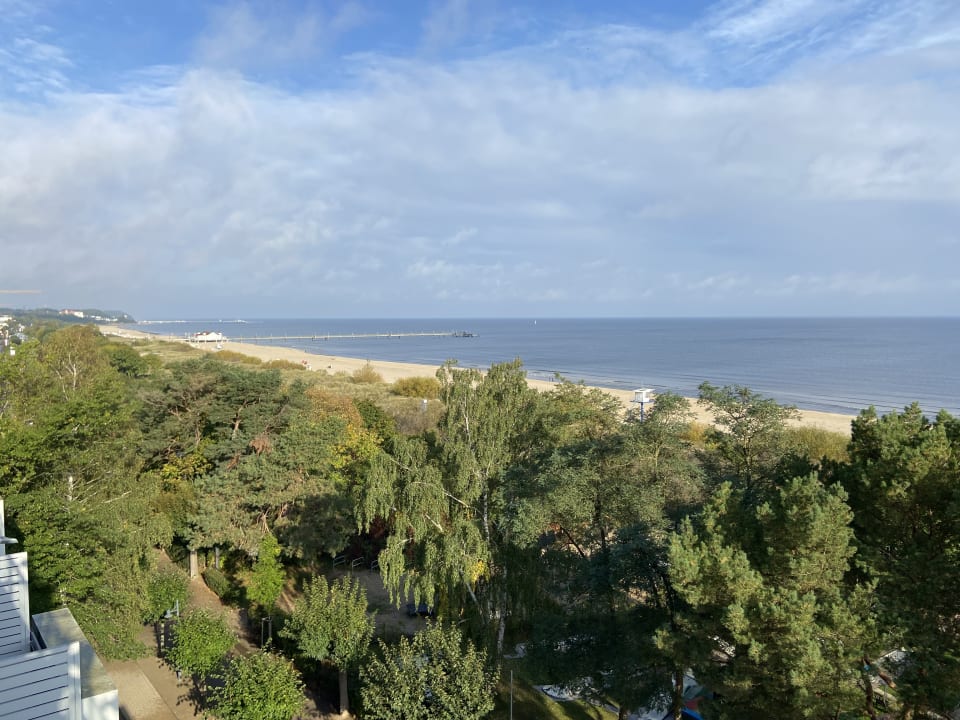 Ausblick Strandhotel Ahlbeck