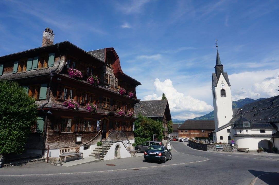 Außenansicht Hirschen Schwarzenberg - Fine Hotel, Restaurant & Spa