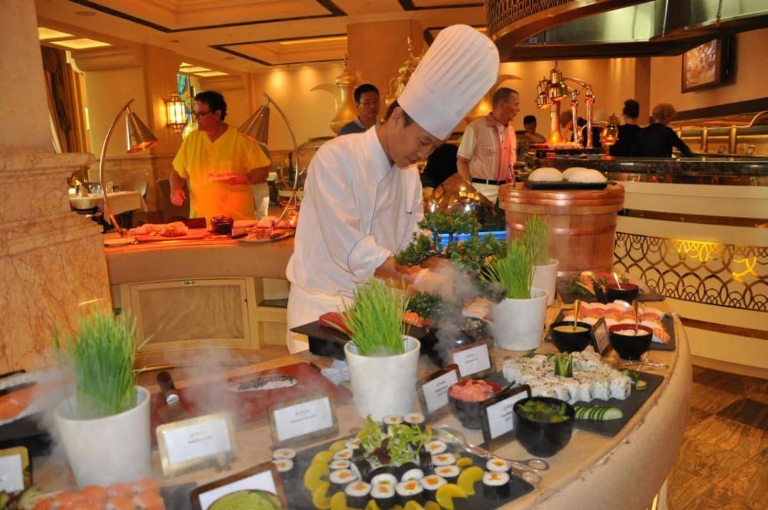 Echt tolles Dinnerbuffet Emirates Palace Mandarin Oriental