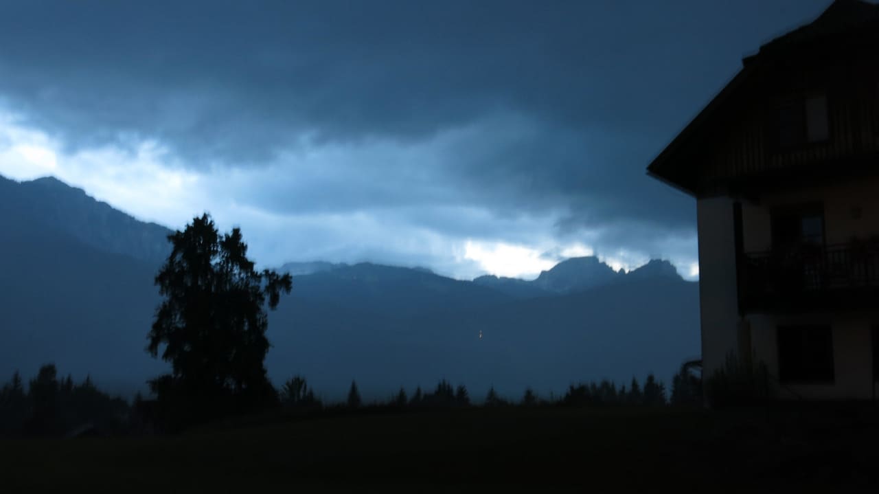 Unwetter Familienhotel Ramsi