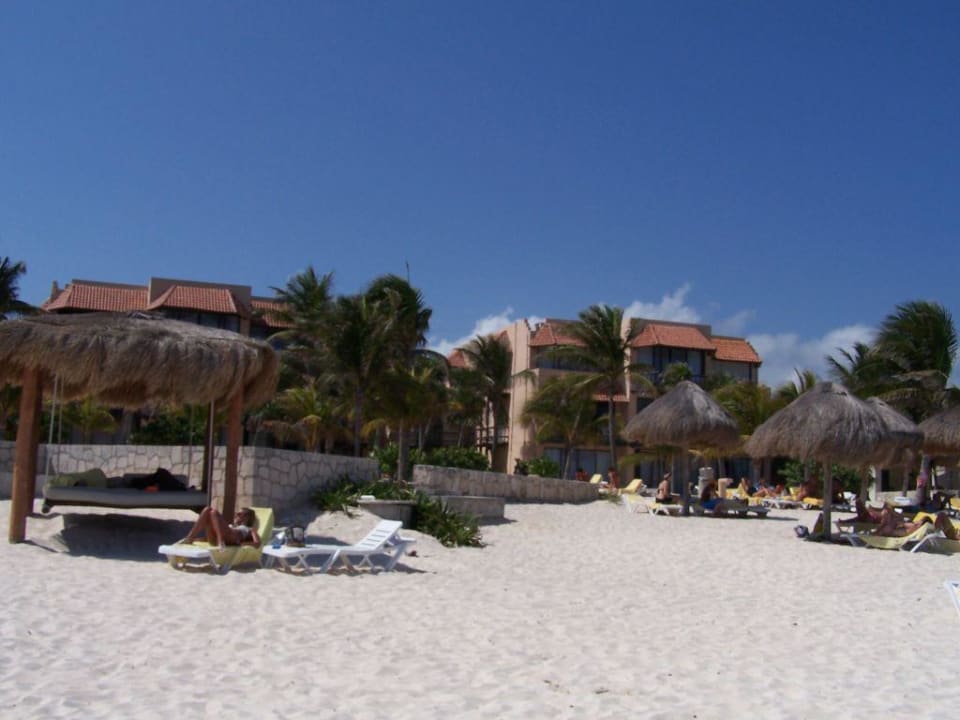 Bambusbett am Strand Grand Oasis Tulum Riviera - All Inclusive