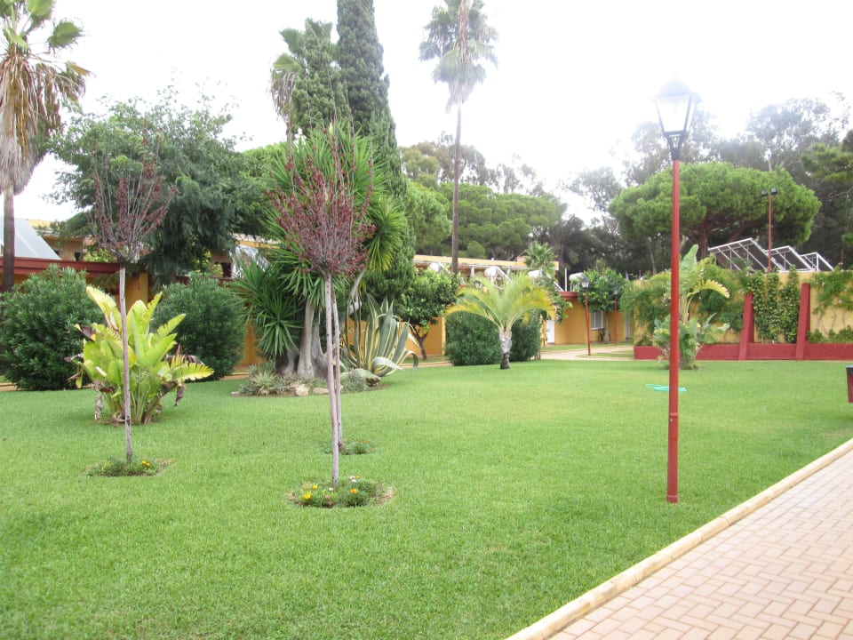 Schöne Gartenanlage Hotel Dunas Puerto