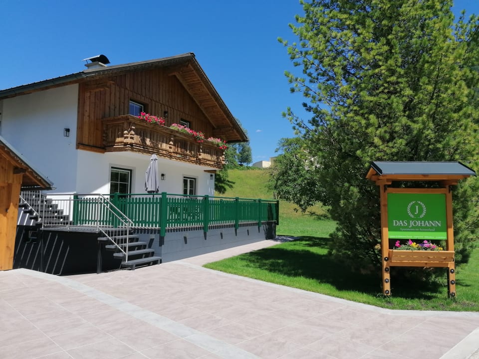 Außenansicht Das Johann Apartments im Ausseerland