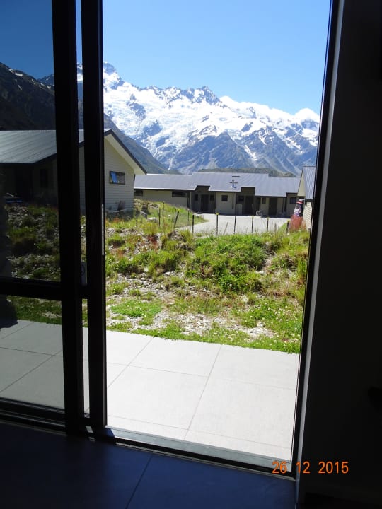 Ausblick vom Zimmer Motel Aoraki Court