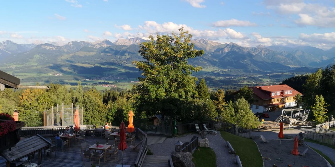 Ausblick Familotel Allgäuer Berghof