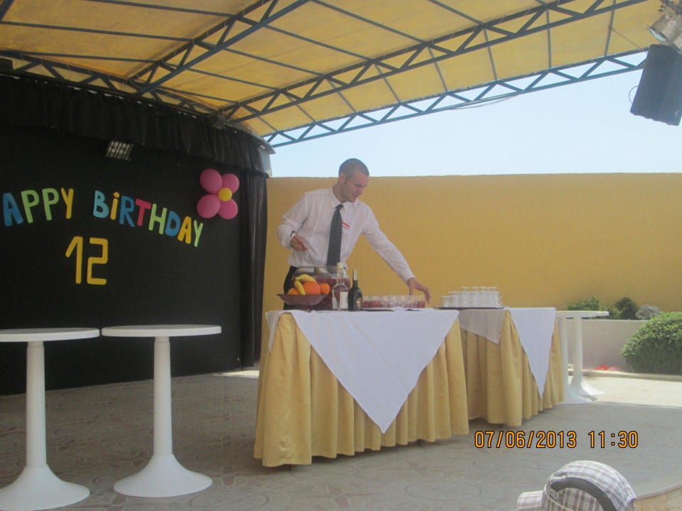 Lecker 12. Geburtstag vom Hotel Arabella GRIFID Club Hotel Arabella