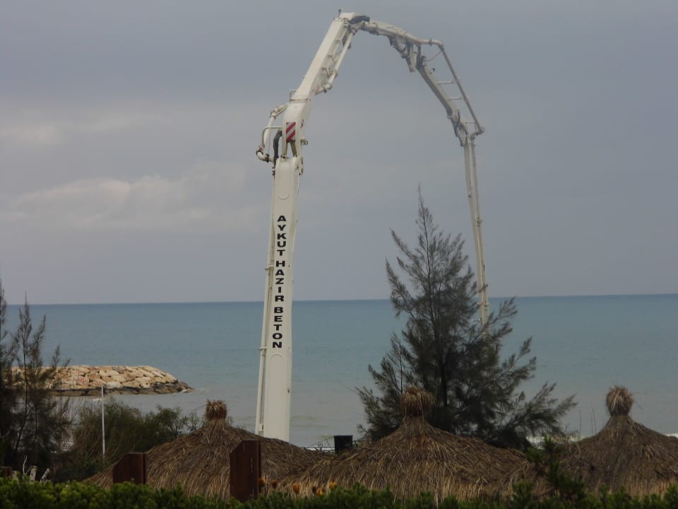 Ein Rohr kaputt Adalya Ocean Deluxe