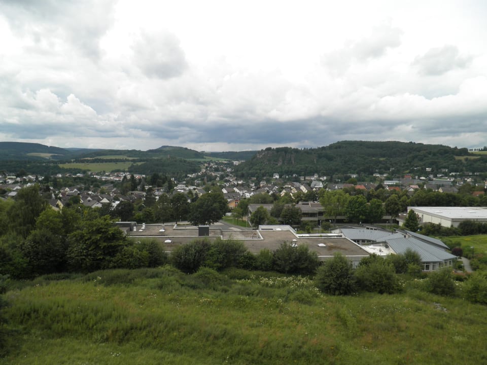 Blick auf Gerolstein Hotel Löwenstein