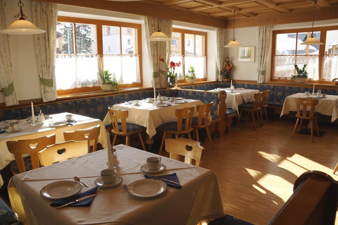 Sala colazioni Garni Tofana