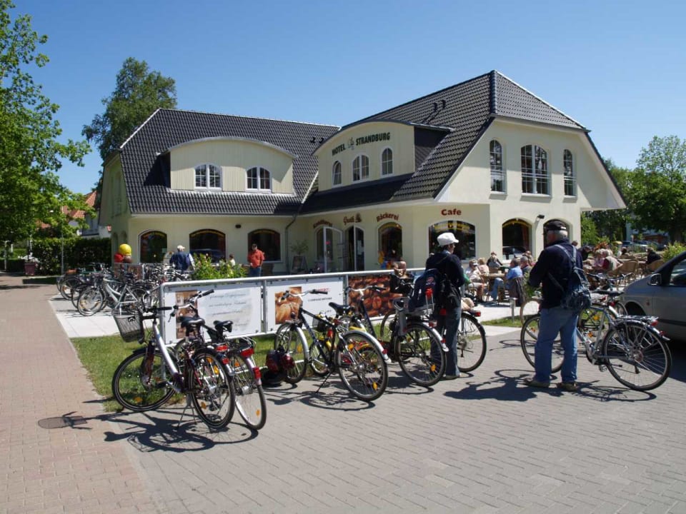 Außenansicht Hotel Strandburg
