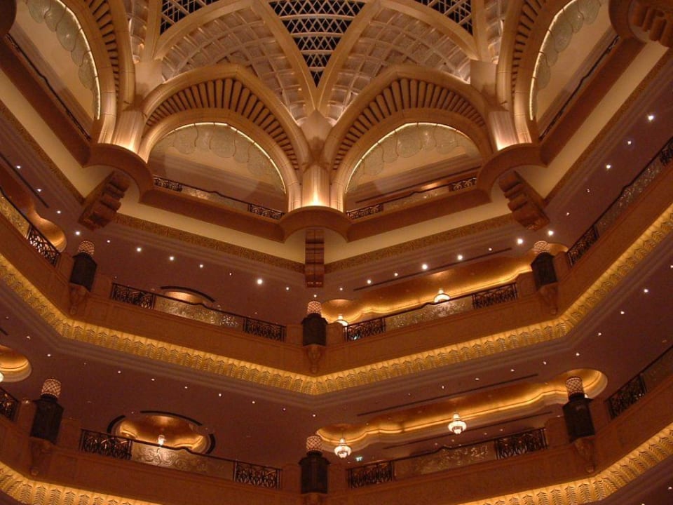Decke der Lobby Emirates Palace Mandarin Oriental