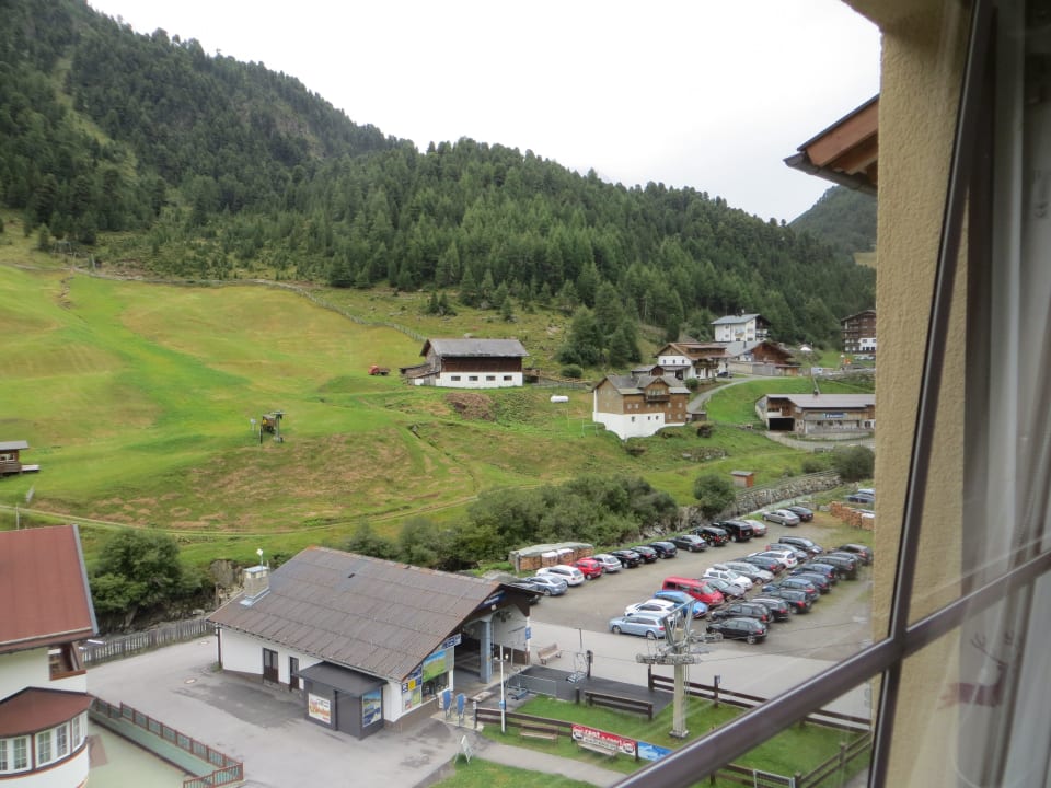 Blick auf die Liftstation Hotel Bergwelt