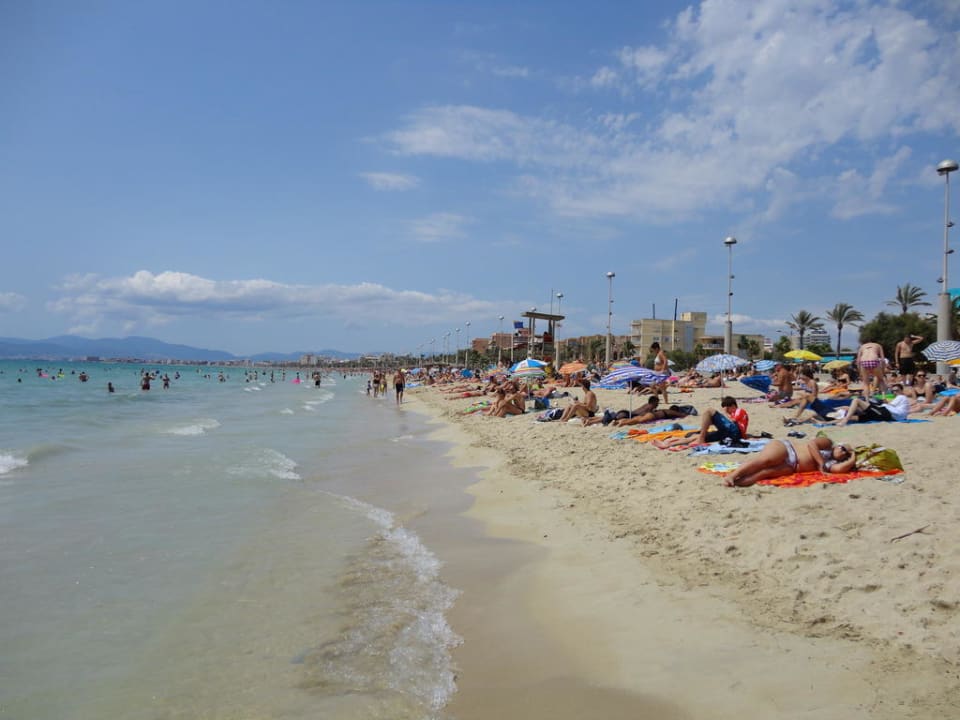 Pláž Playa de Palma Grupotel Orient