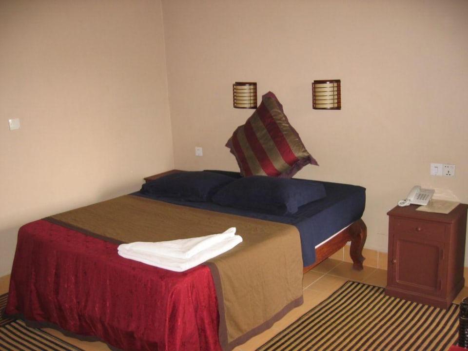 Doppelbett im Superiror Hotel The Billabong