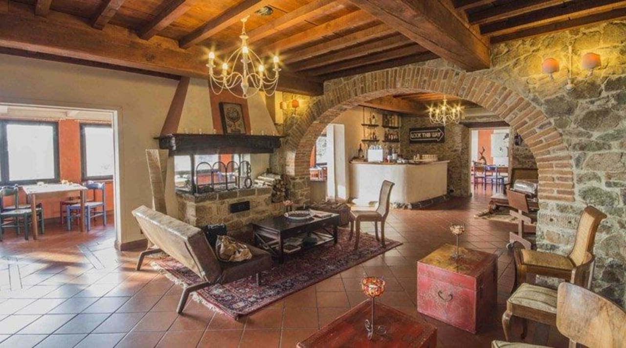 Interno ristorante Residence Villa Bonadea