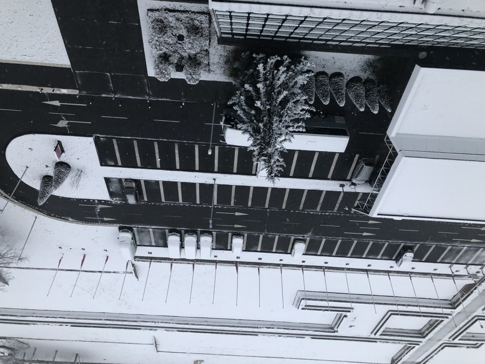 Ausblick Hotel Crowne Plaza Belgrade