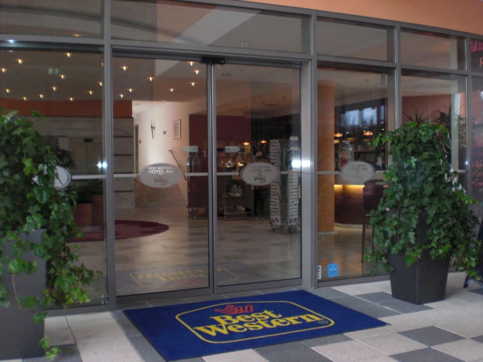 Eingang Hotel am Vitalpark