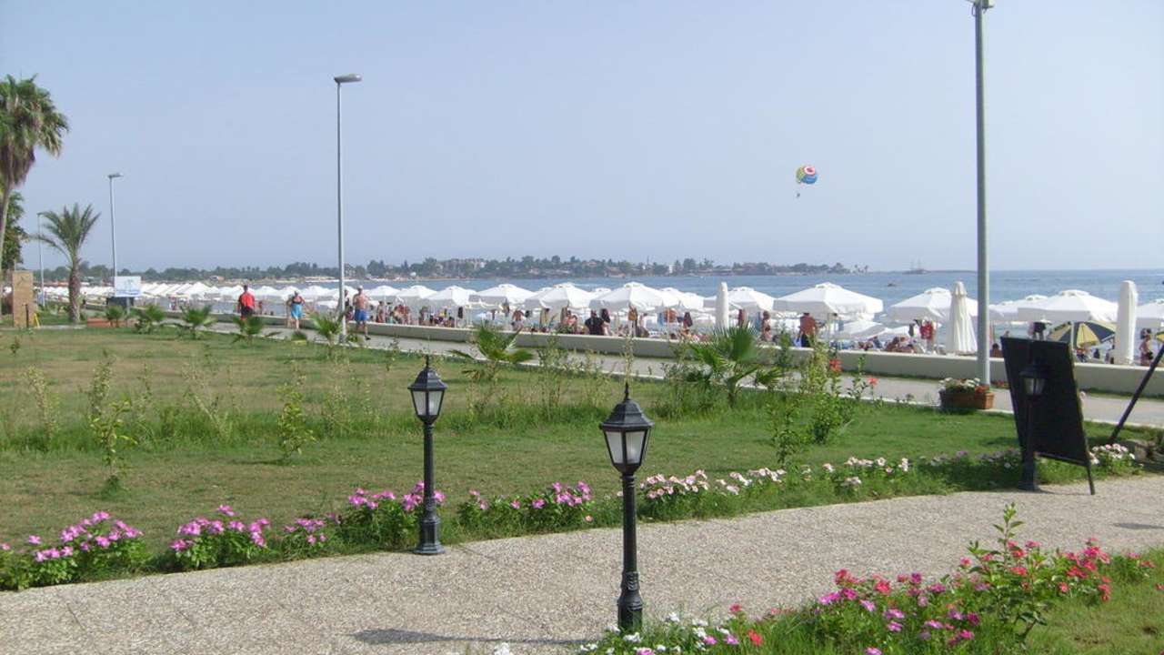 Blick aufs meer vom Restaurant Hotel Sirma