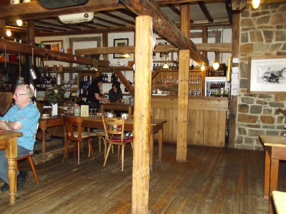 Rustikal schummerig Eifel-Hotel Historische Wassermühle