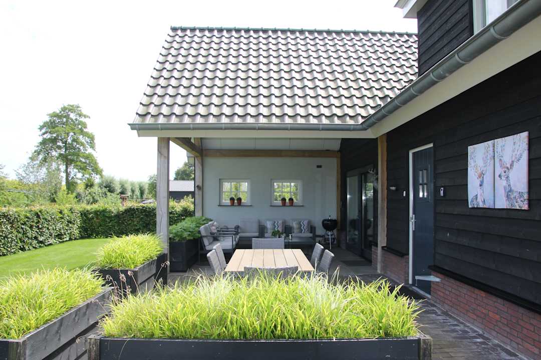 Außenansicht Ferienhäusern Weideblik