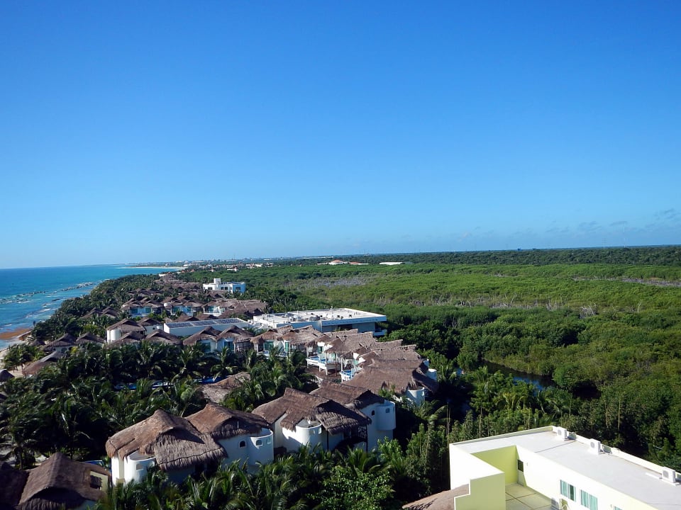 Blick auf das Hotelgelände El Dorado Royale