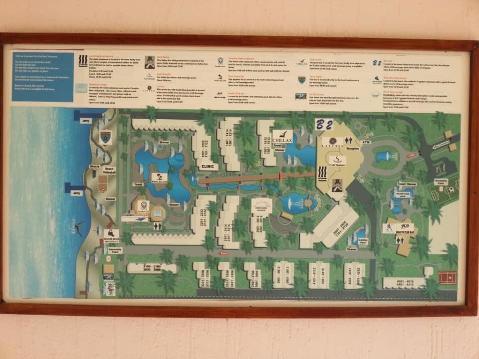 Plan Safir Sharm Waterfalls Resort