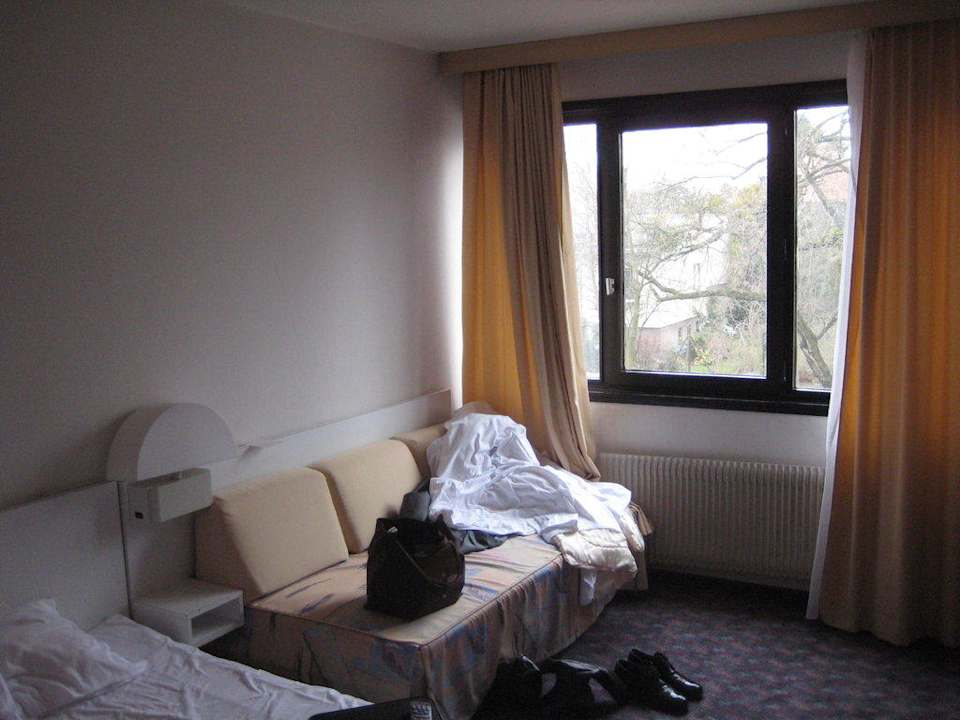 Blick in den Wohnbereich Hotel Novotel Wroclaw